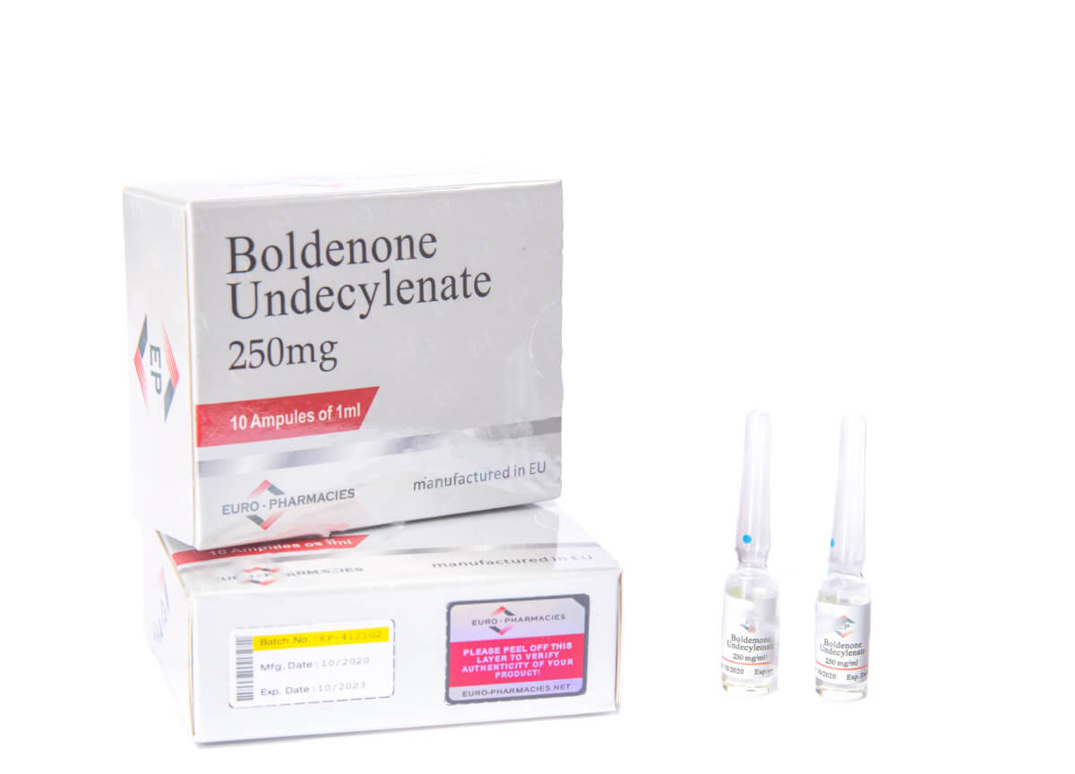 Undecylenate de boldenona 250mg / ml 10 x 1ml - Euro Pharmacies | UPsteroid | Compre seus esteróides anabolizantes online
