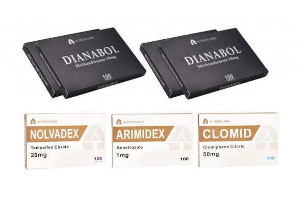 Pack Prise de Masse Avancé A-Tech Labs - Dianabol (8 Semaines)