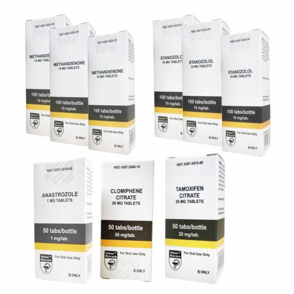 Pack Prise De Masse Sèche Stéroides Oraux Dianabol + Winstrol (8 Semaines) Hilma