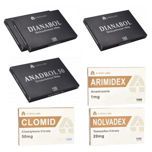 Prise de masse Dianabol/ Anadrol - A-Tech Labs (8 semaines)