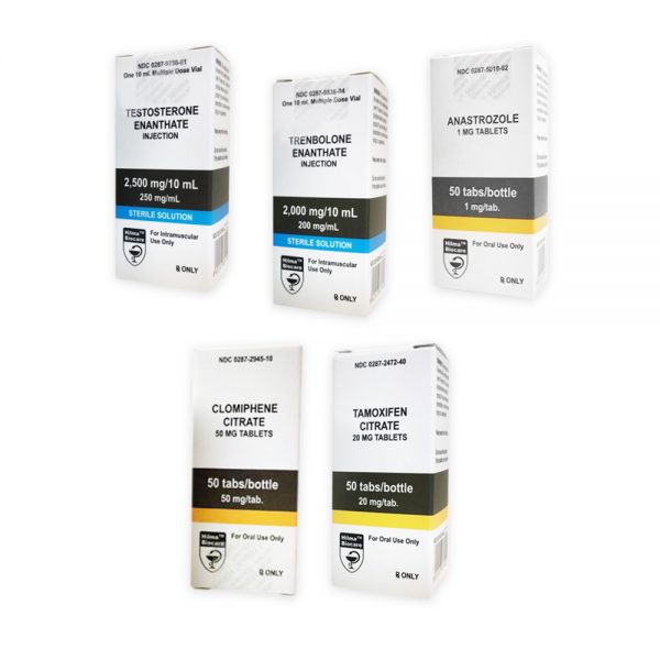 PACK PRISE DE MASSE SÈCHE Testostérone Enanthate + Trenbolone Enanthate (10 Semaines) Hilma