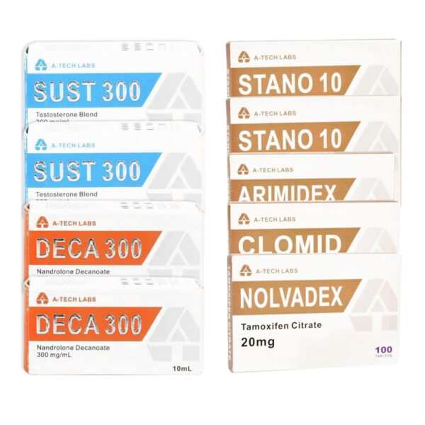 Pack Prise De Masse Sèche (INJECT ORAL) SUSTANON + DECA + WINSTROL (8 Semaines) A Tech