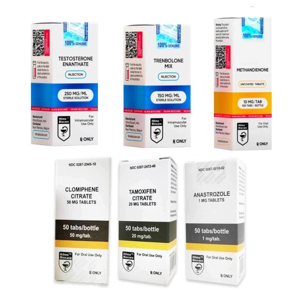 Pack Prise de Masse Seche Hilma Biocare Dianabol Enanthate Tri trenbolone (10 semaines)