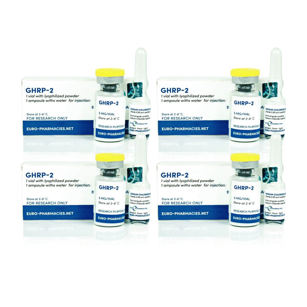 Pacote de peptídeos para ganho de massa para iniciantes - GHRP-2 - 12 semanas - Euro farmácias | UPsteroid | Compre seus esteróides anabolizantes online