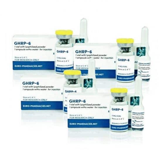 Pacote de peptídeos anti-envelhecimento - GHRP-6 -12 semanas - Euro farmácias | UPsteroid | Compre seus esteróides anabolizantes online