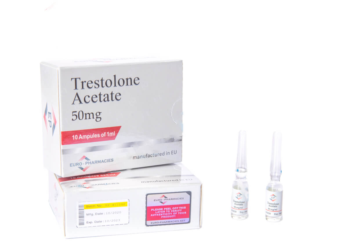 10 amps de acetato de trestolona (MENT) - 50mg / ml - Euro Pharmacies | UPsteroid | Compre seus esteróides anabolizantes online
