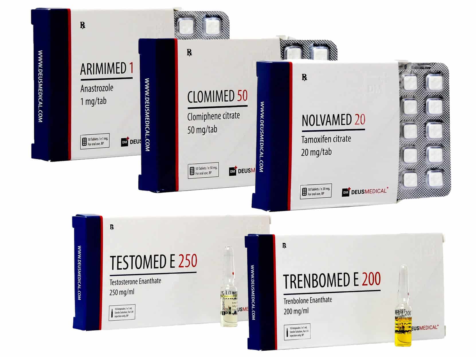 1 린 매스 게인 팩 테스토스테론 에난테이트 트렌볼론 에난테이트 10주분 Deus Medical
