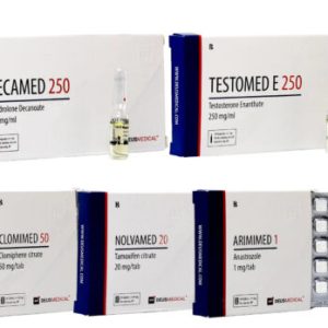 4 عبوات لزيادة الكتلة العضلية INJECT Enanthate 250 DECA لمدة 8 أسابيع Deus Medical 463×348