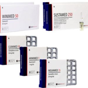 Pacote de ganho de massa magra de 6 níveis II INJETAR Sustanon Stanozolol 8 semanas Deus Medical 463×348