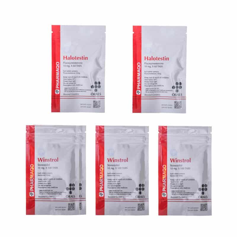 Pacchetto Endurance Halotestin Winstrol Steroidi orali Pharmaqo Labs