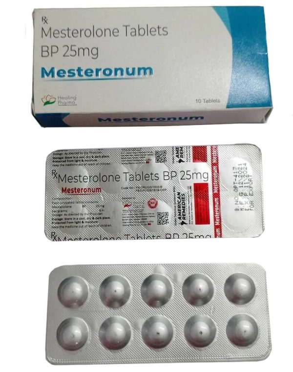 Proviron (Mesterolone) 25mg (10 pilules) - Healing Pharma