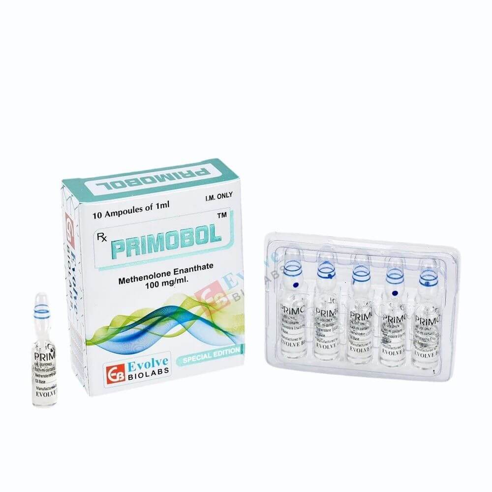 Primobol (methenolone enanthate 100mg/ml) (10x1ml amps) - Evolve Biolabs