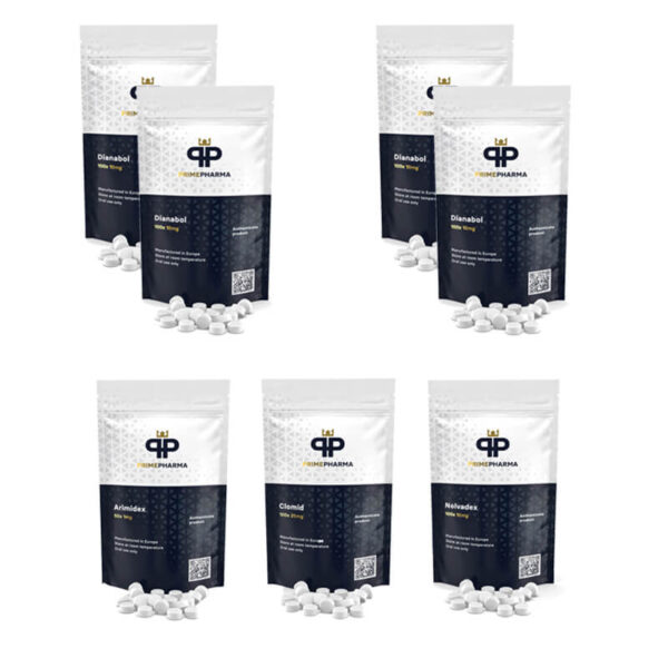 Pack prise de masse (ORAL) DIANABOL + PCT (8 semaines) PRIME PHARMA