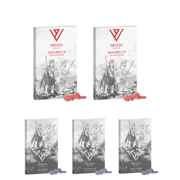 Bulking Pack 6 weeks Dianabol Driada Medical