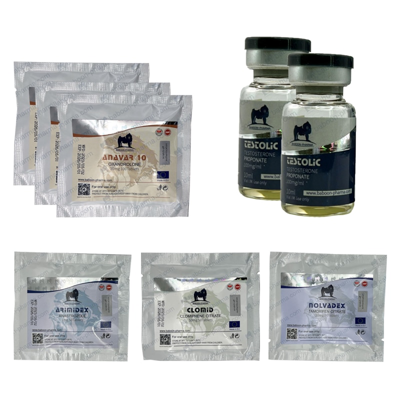 Pack Strenght PTO Anavar Test P 6 weeks Baboon Pharma