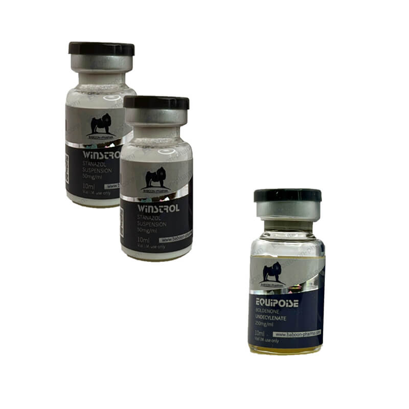 Pack endurance Boldenone Winstrol Steroides injectables Baboon Pharma