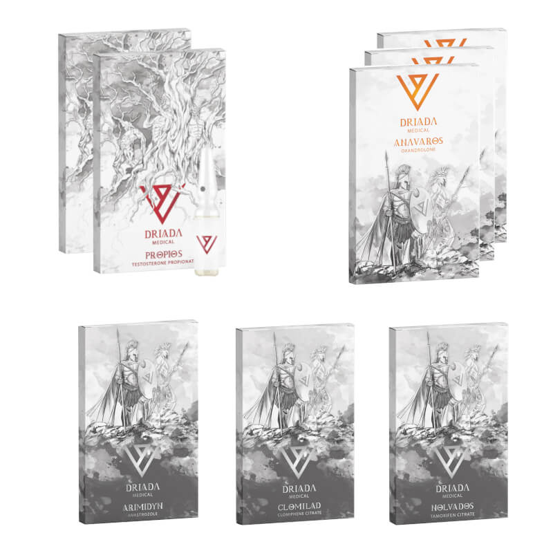 아나바 테스트 P 6주 파워팩 경구 스테로이드 드리아다 메디컬