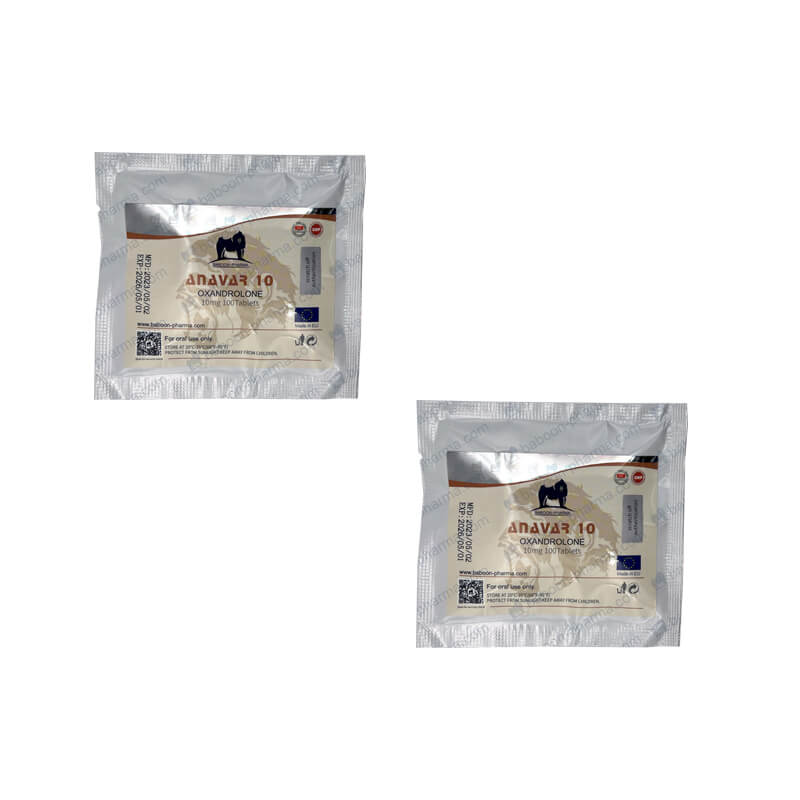 Pack prise de force Oral 6 semaines Anavar Baboon Pharma