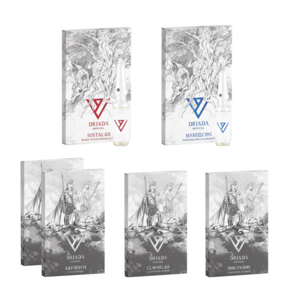 Pack prise de masse LEVEL I INJECT SUSTANON DECA PCT 8 semaines Driada