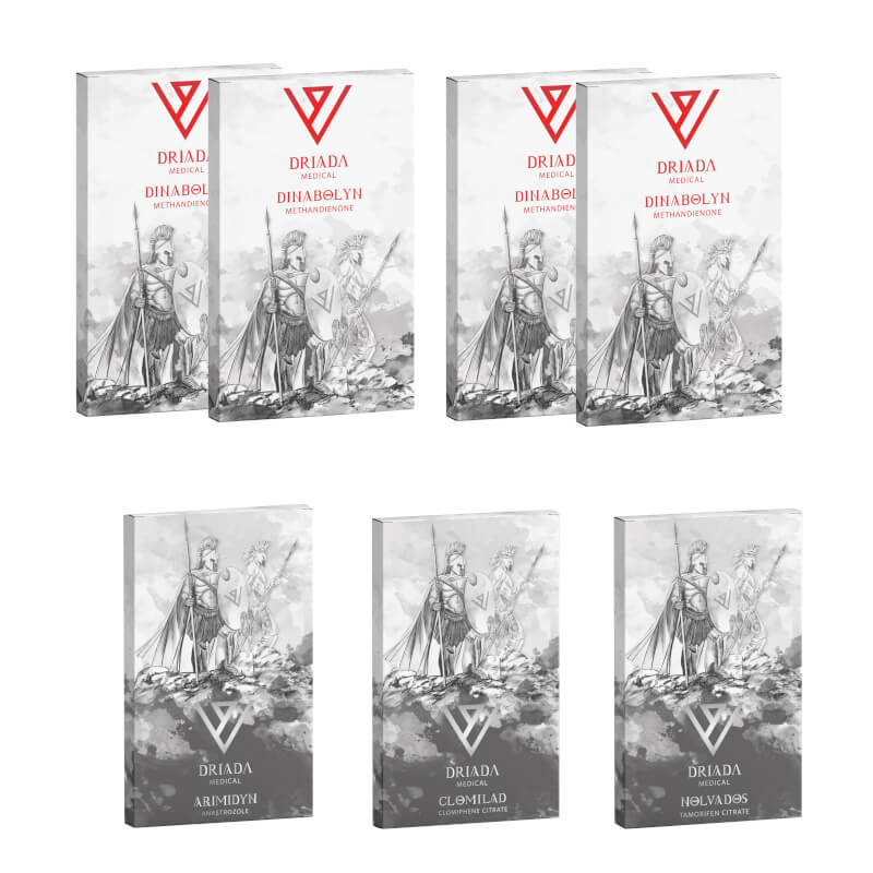 Pack prise de masse ORAL DIANABOL PCT 8 semaines Driada Medical