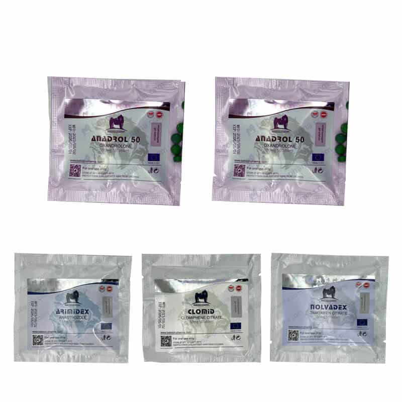 Pack prise de masse Steroide oral Anadrol Oxymetholone 4 semaines Baboon Pharma
