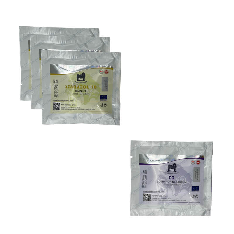 Pack seche Stanozolol T3 Cytomel Steroides oraux 8 Semaines Baboon Pharma