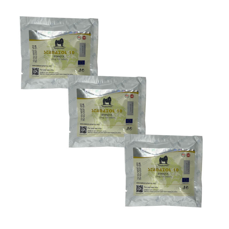Pack seche Winstrol Steroides oraux 6 Semaines Baboon Pharma
