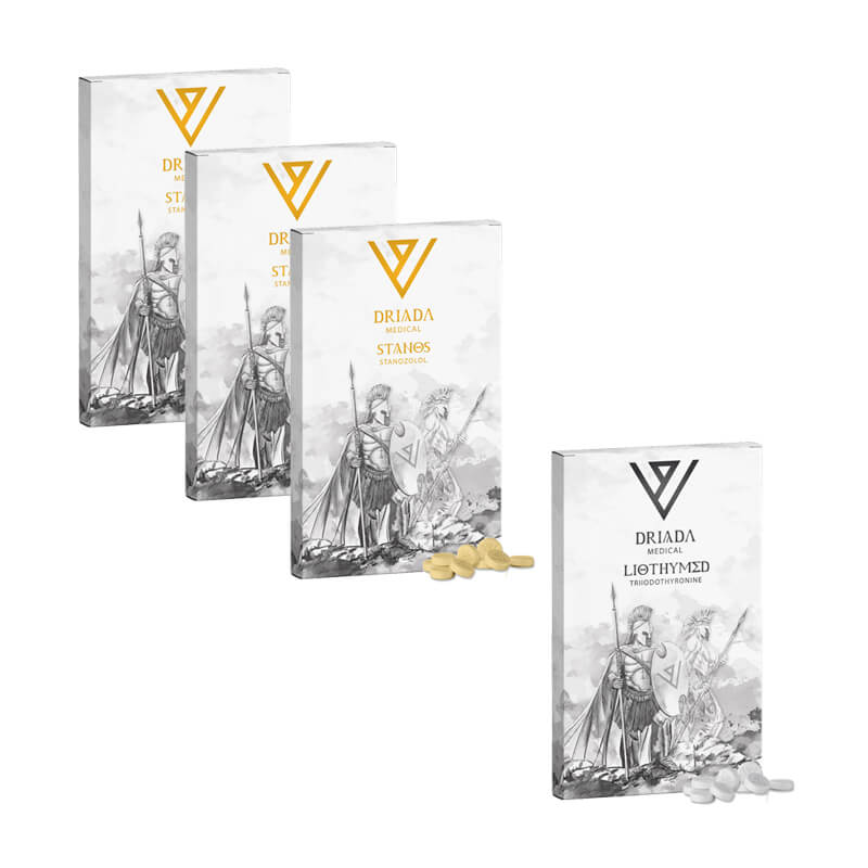 Shredding pack 8 weeks Stanozolol Cytomel Driada Medical