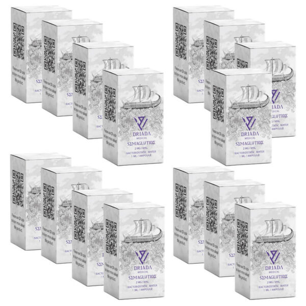 Pack Peptides Perte de poids Semaglutide (6 mois) Driada