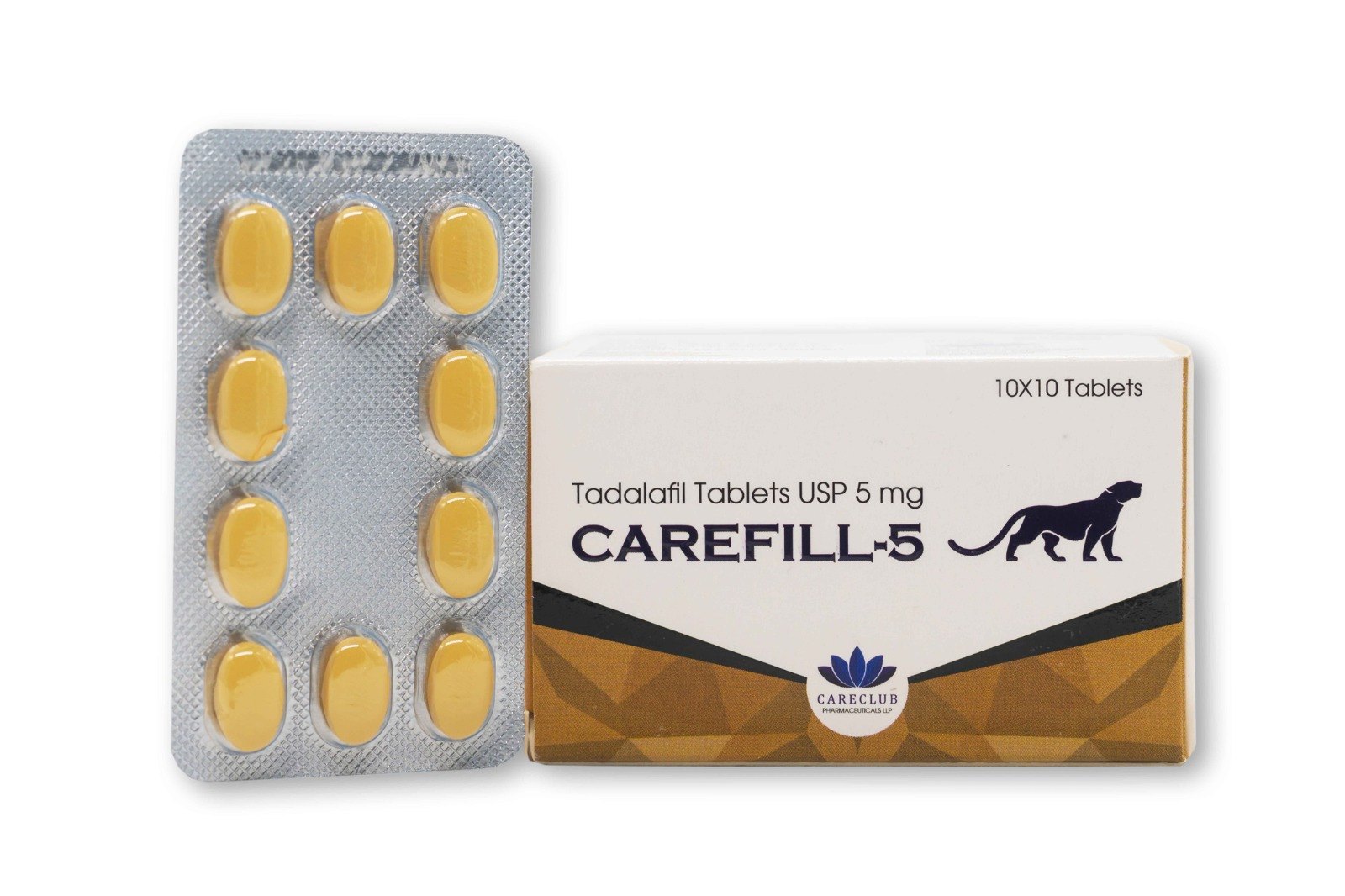 Carefill 5mg Tadalafil 100 tabs Pharmacy EU