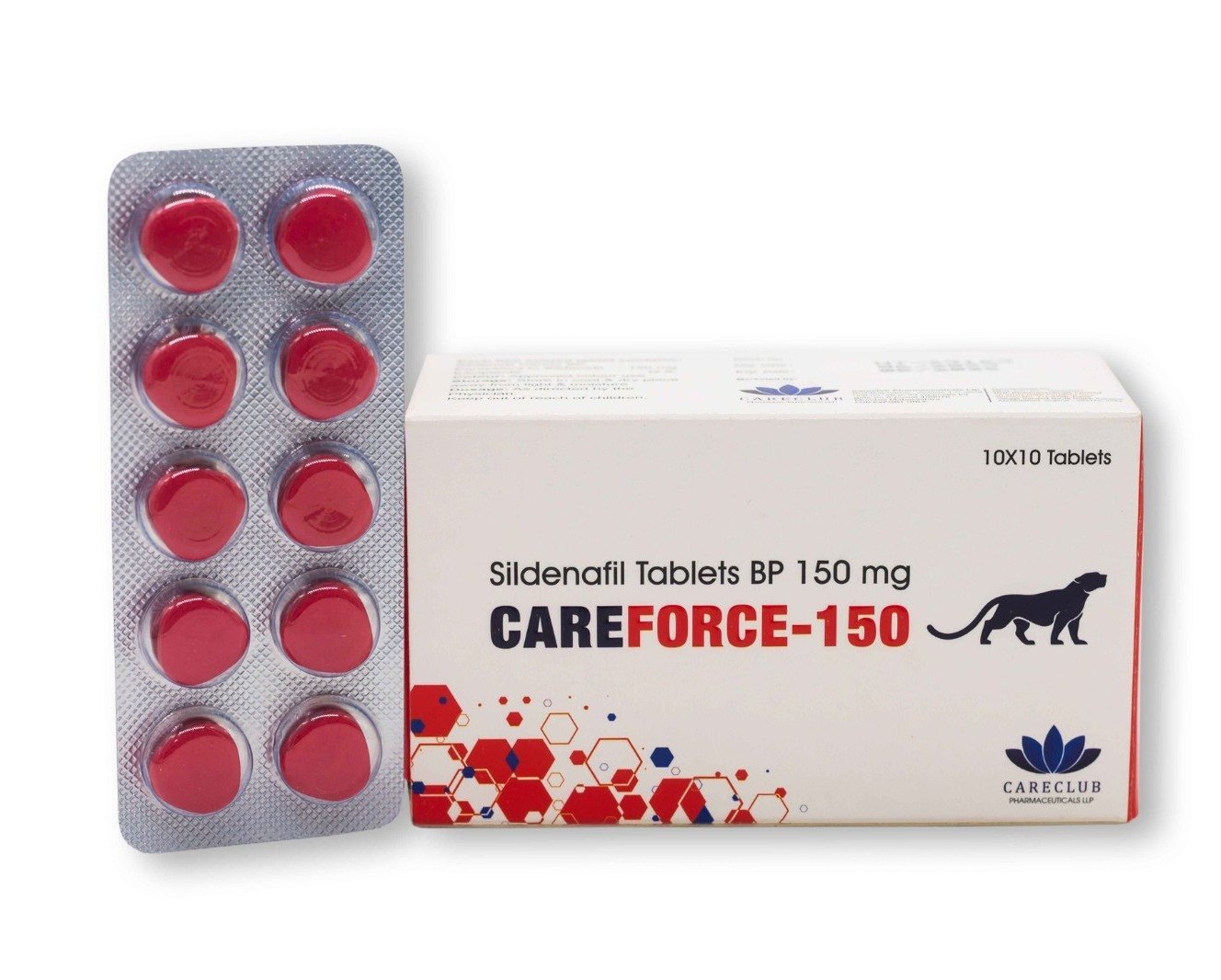 Careforce 150mg Sildenafil BP 100 tabs Pharmacy EU