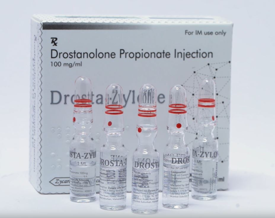 DROSTA ZYLONE Drostanolone Propionate Inj. 100mg 1×10 1