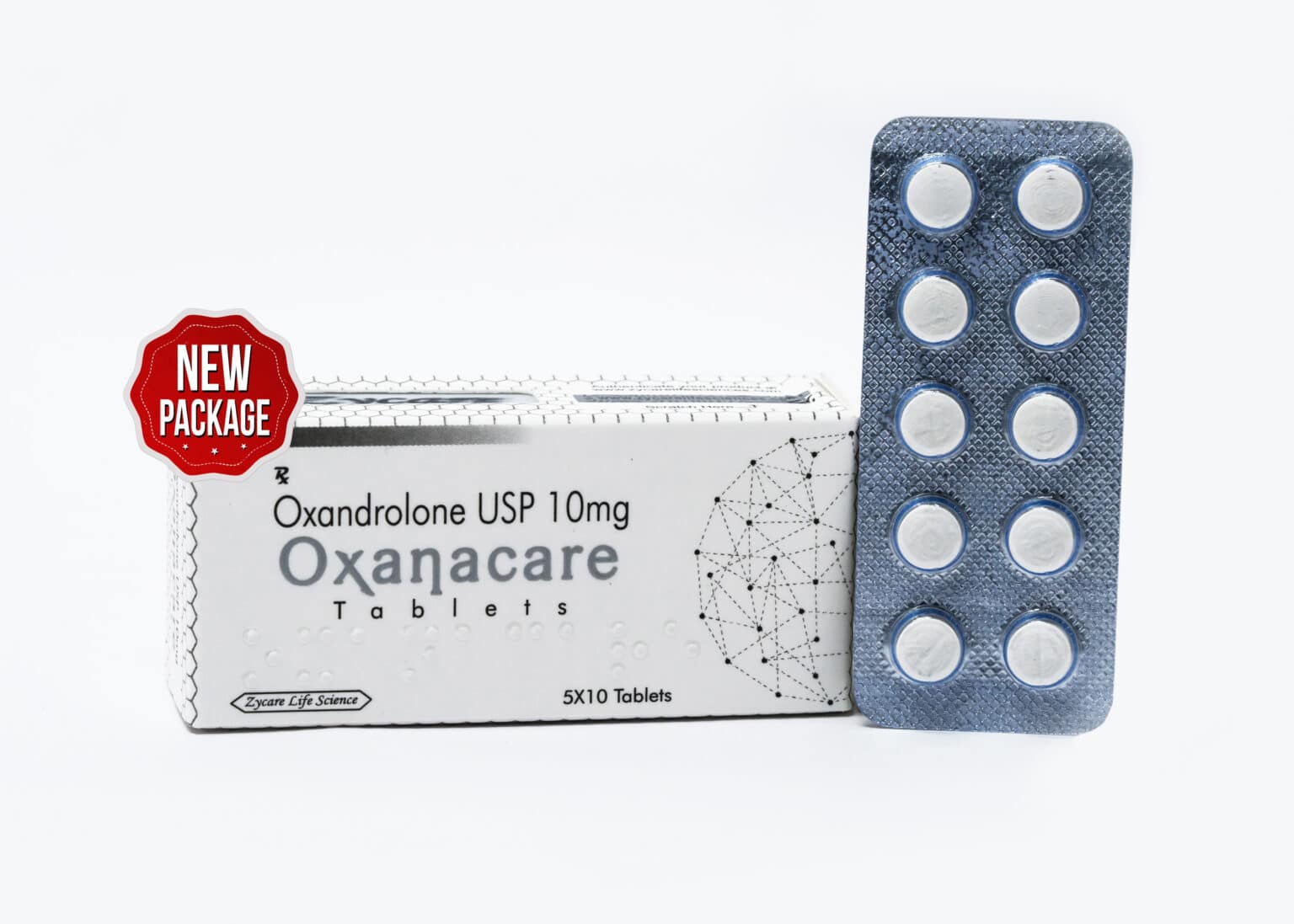 OXANACARE Oxandrolone Tablets 10mg 5×10 1
