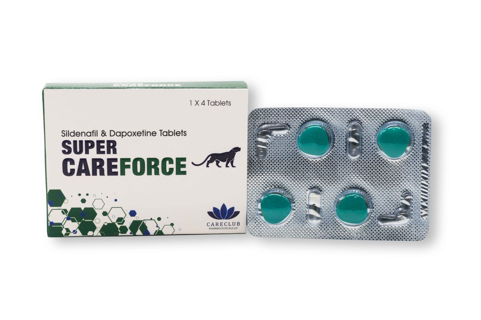 Super Careforce SildenafilDapoxetine 100 tabs Pharmacy EU