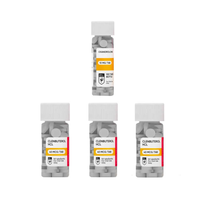 Erweitertes Gewichtsverlustpaket für Frauen Anavar Clenbuterol 8 Wochen Hilma