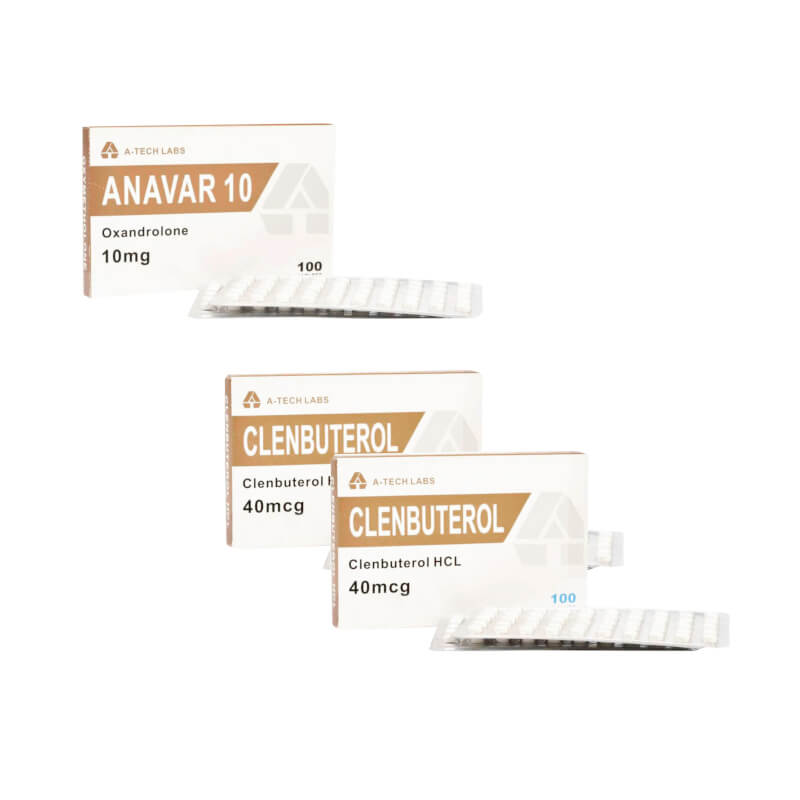 Pack Perte de poids avancé pour femme – A-TECH – Clenbuterol / Anavar