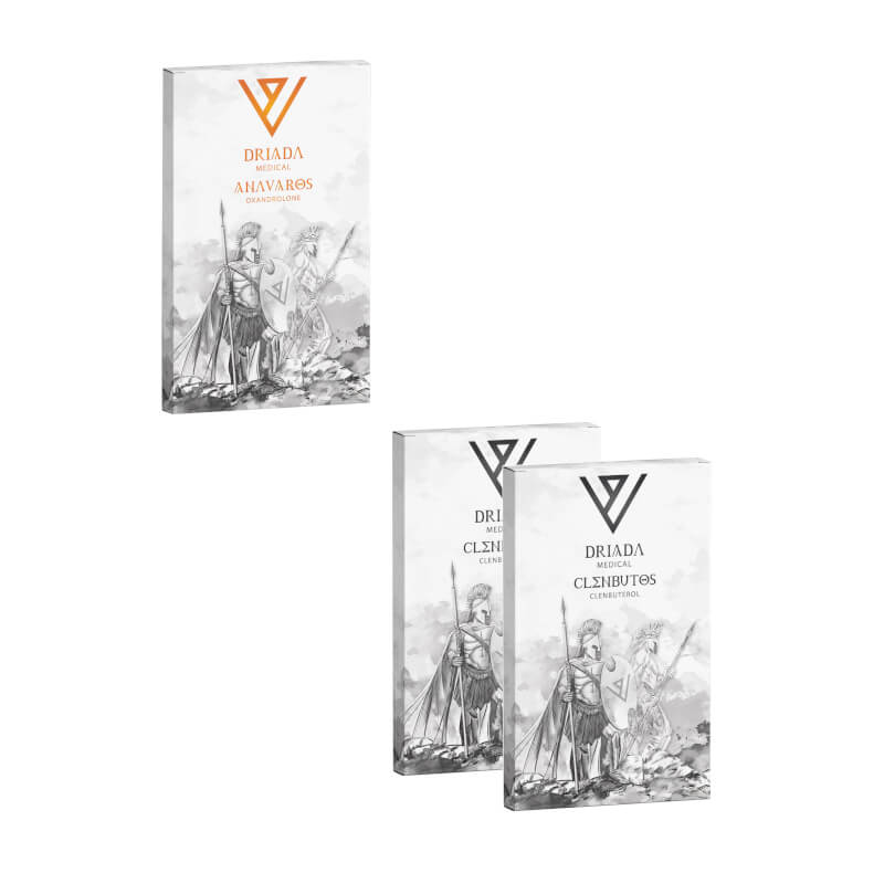 Pack perte de poids avancé pour femme Anavar Clenbuterol 8 semaines Driada