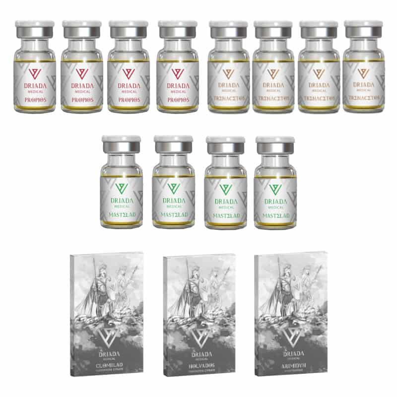 PACK SECHE EXTREME Test P Tren A Mast P 10 semaines DRIADA