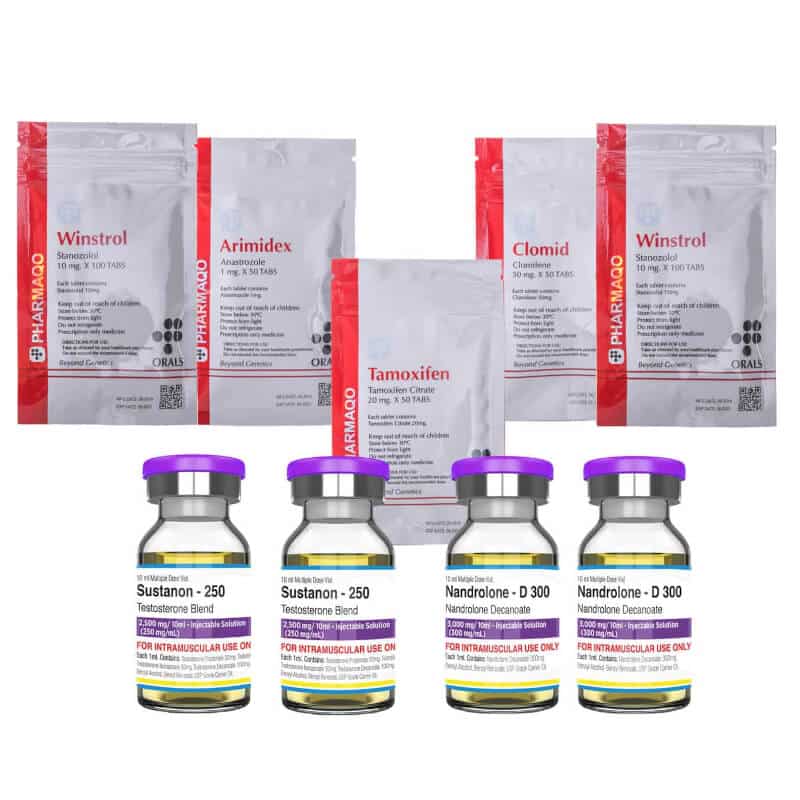 2GETMUSCLE Pack Advanced Lean Mass Gain Cycle Susta Stano Deca Pharmaqo Labs Oral Injectable Steroids