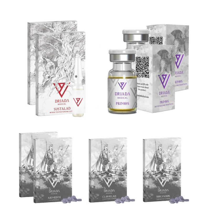 Pack lean mass advanced 8 weeks Sustanon Primobolan Driada Medical 1