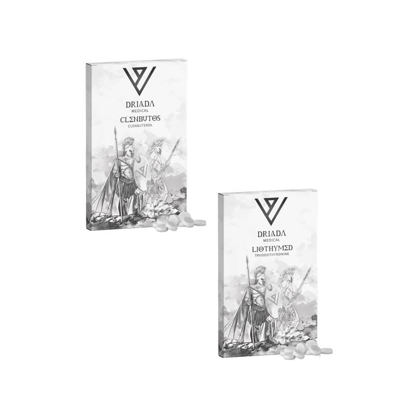 Shredding pack 8 weeks Clenbuterol Cytomel Driada