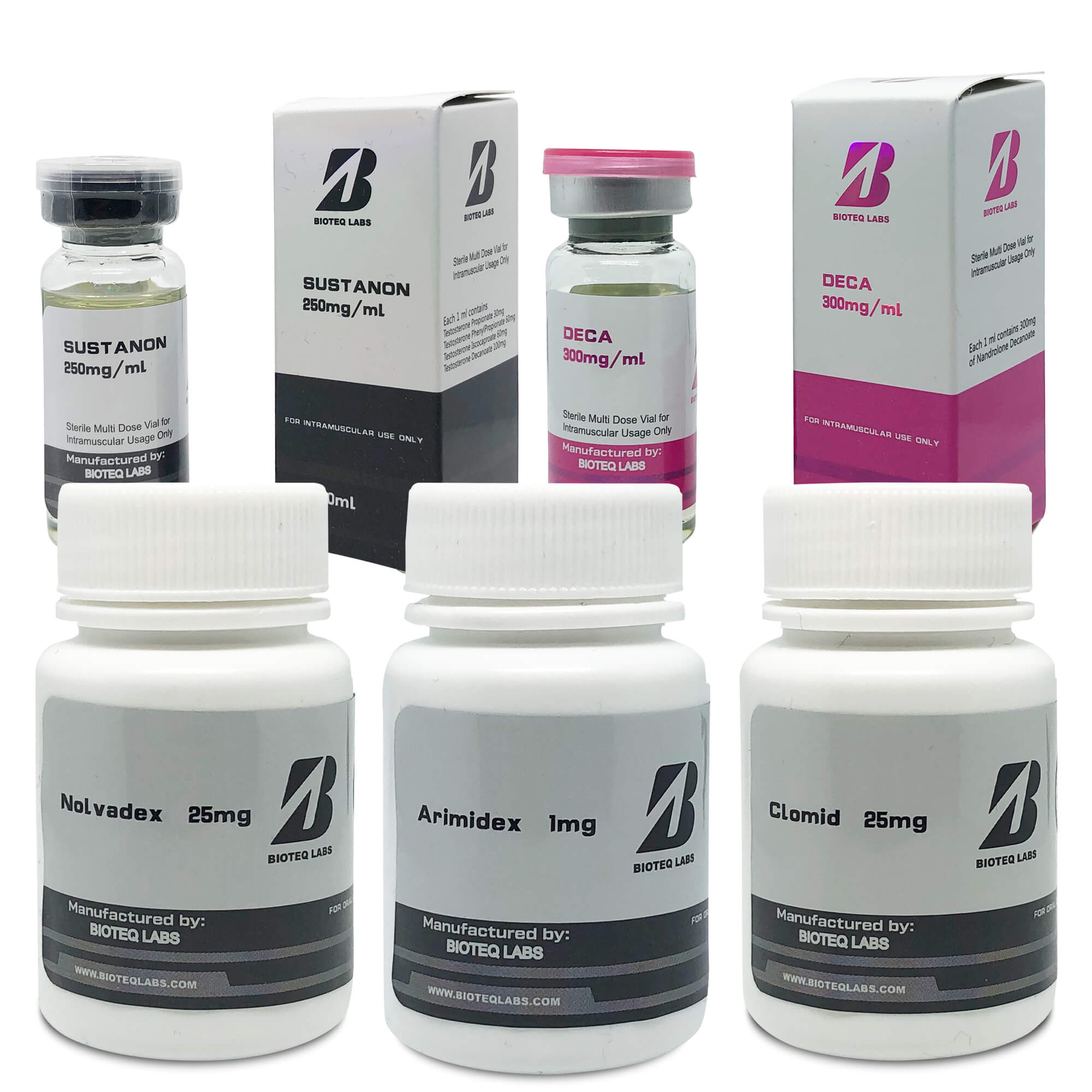 Pack Prise de Masse - Classique - BIOTEQ - Sustanon / Deca