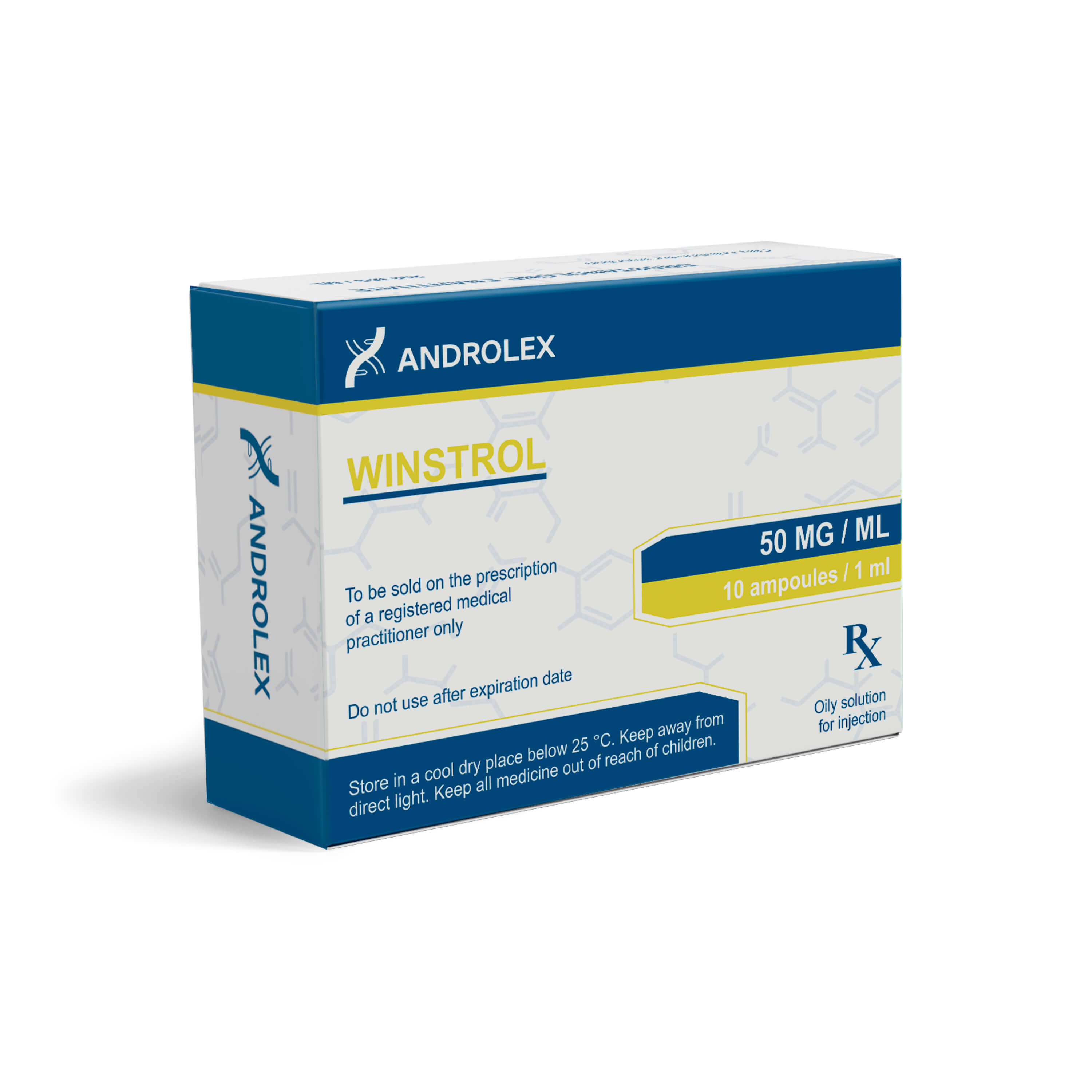Winstrol 50 mg/ml Ampoules – ANDROLEX