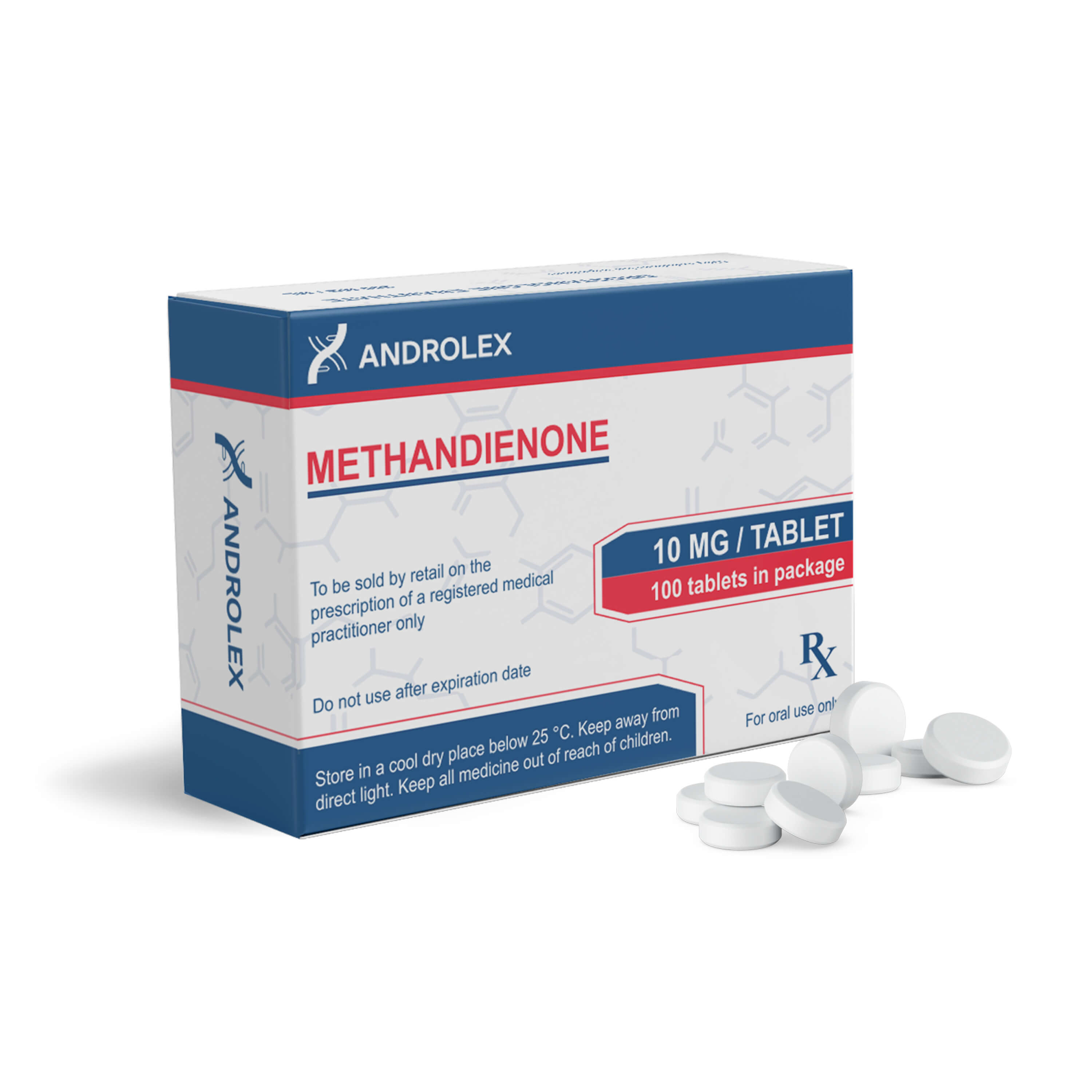 Methandienon 10 mg/Tablett - ANDROLEX