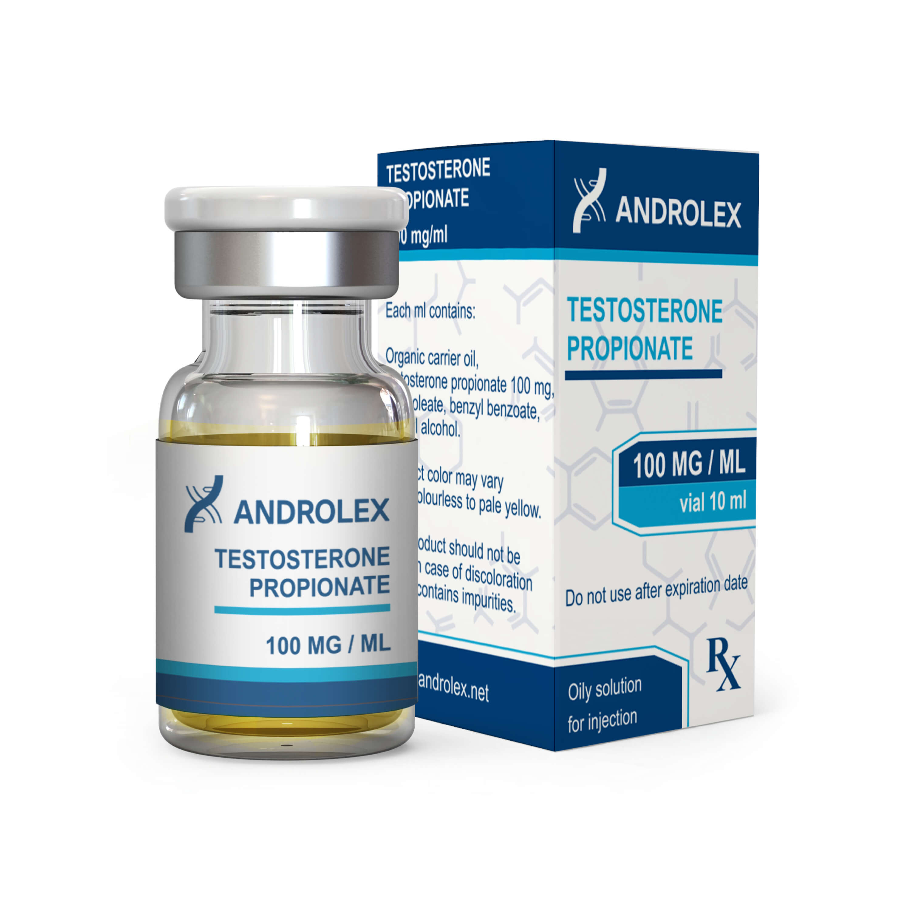 Testosterone propionate 100 mg/ml flacon - ANDROLEX