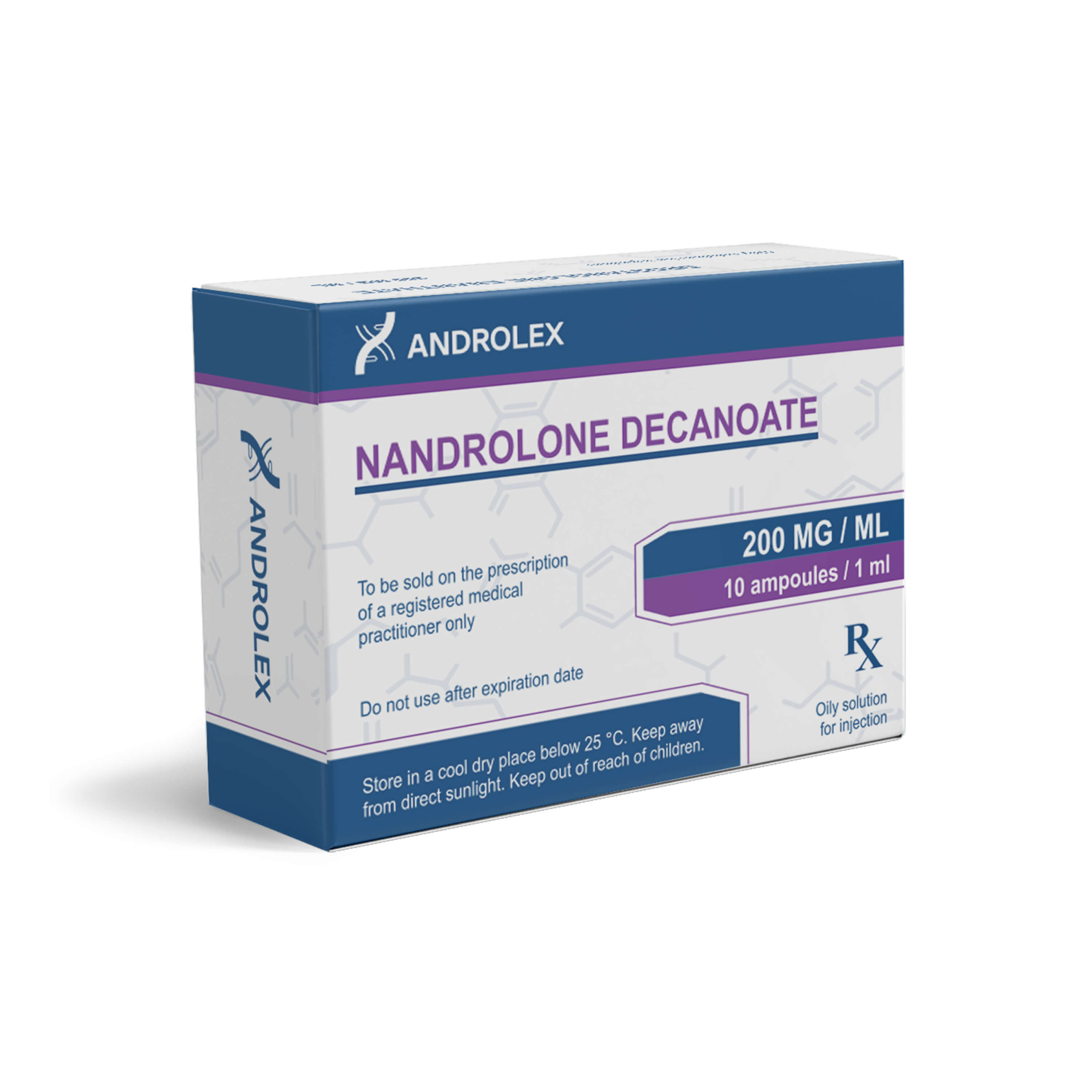 Nandrolon Decanoat 200 mg/ml Ampullen - ANDROLEX