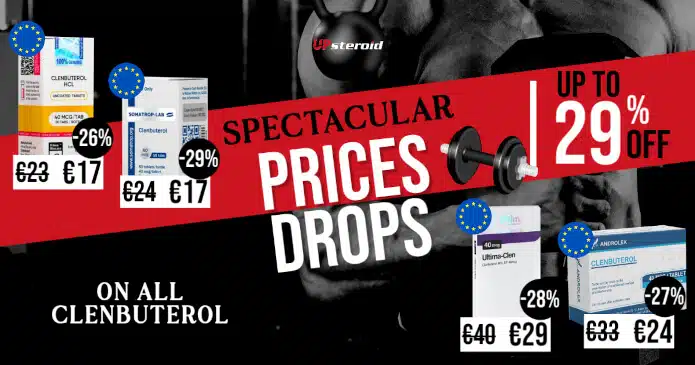 Baisse des prix sur le CLENBUTEROL