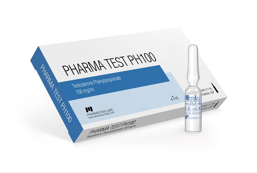 Pharmatest PH 100 Ampoules (10 x 1ml x 100 mg/ml) - PHARMACOM