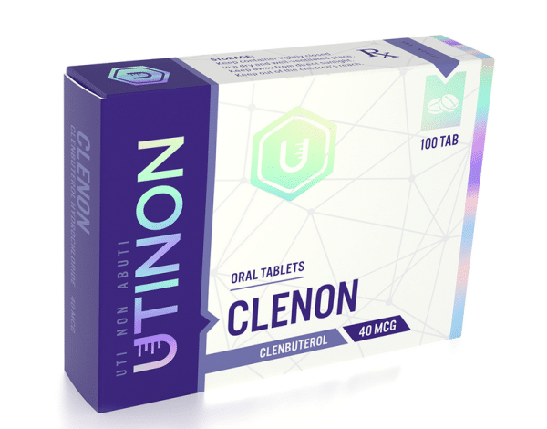 Clenon - Clenbuterol 40 mcg 100 tab - UTINON