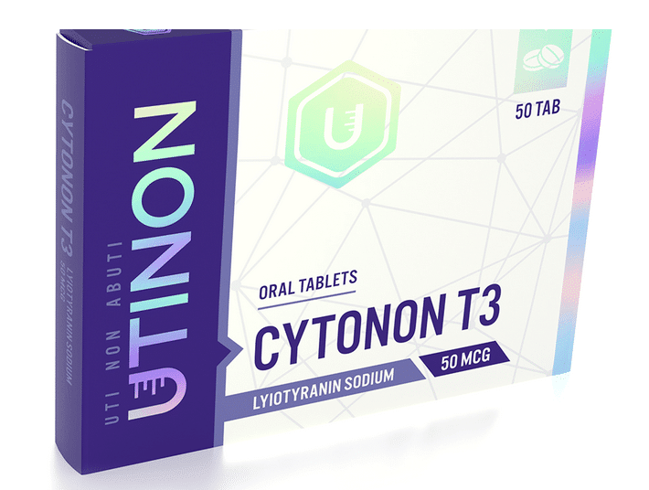 Cytonon T3 - Liothyronine (Cytomel T3) 50 mcg 50 tab - UTINON